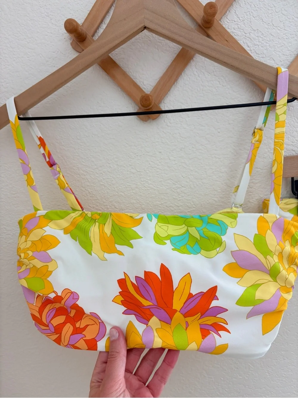Seafolly Palm Springs Floral Bandeau Bikini